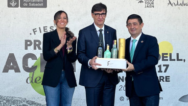 Salvador Illa y Paco Reyes cierran la Fiesta del Primer Aceite de Jaén en Sabadell