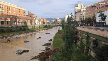 Puente Málaga capital tras dana noviembre 2024