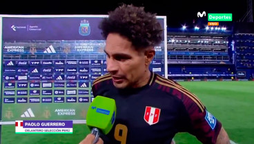 Paolo Guerrero, delantero de Perú, en declaraciones a Movistar