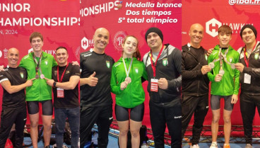 Nahikari Elosegui, Daniel Villanueva e Ibai Muniáin lograron seis medallas en el Campeonato de España de Halterofilia