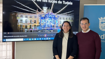 Tudela alumbra su Navidad