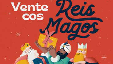 Cartel de los Reyes Magos del Concello de Vigo