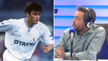 Luis Enrique y Nacho Peña