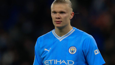 Erling Haaland, en un partido con el Manchester City 

(Photo by Conor Molloy/News Images) in Manchester, United Kingdom on 11/28/2023. (Photo by Conor Molloy/News Images/Sipa USA) *** Local Caption *** 49857116