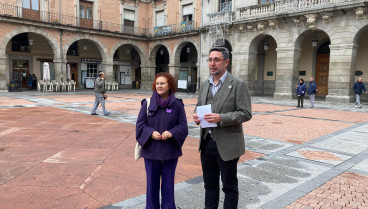 Julia Jiménez y Fernando Contreras, concejales del grupo municipal socialista