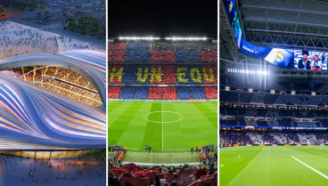 El Bernabéu, el nuevo estadio de Casablanca y el Camp Nou se disputan la final.