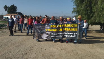 Vecinos de Lorca reclaman infraestructuras anti riadas