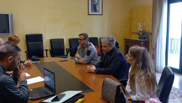 Un instante de la reunión en Zamora