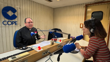 Juan Carlos Elizalde, en un momento de la entrevista