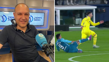 Pedro Martín no entiende que el argentino fuera expulsado.