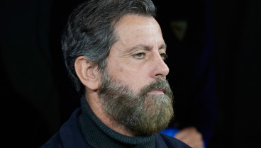 Quique Sánchez Flores, durante su etapa como técnico del Sevilla