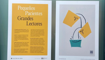 Exposición de cuentos en el Hospital de Villalba