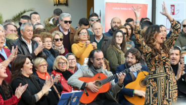 imagen de una tradicional Zambomba de jerez