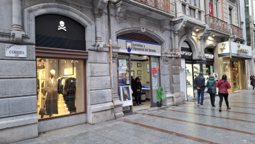 Administración de Loterías número 6 de Gijón, en la calle Corrida