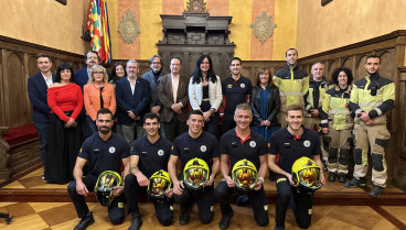 Toma de posesión de nuevos bomberos de Huesca