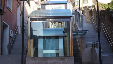 Nuevo ascensor en la ciudad de Ourense