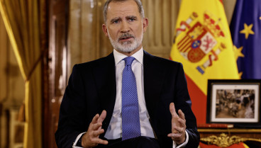 Felipe VI en su tradicional mensaje de Navidad