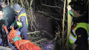 Guardias Civiles de montaña rescatan el cuerpo de un cazador