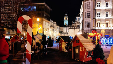 La música tradicional inunda las calles de Lugo