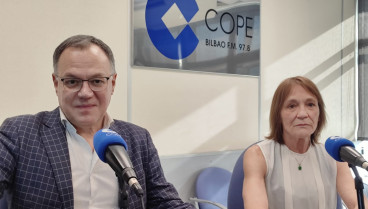 Pedro Hernández y Verónica Llorens en COPE Euskadi