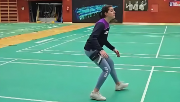 El regreso de Carolina Marín a los entrenamientos después de lesionarse en los JJOO de París