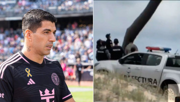 Luis Suárez 'participa' en un operativo para salvar a una persona que intentaba suicidarse