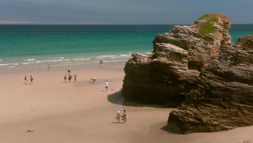 Playa de Las Catedrales, Ribadeo, provincia de Lugo, Región de Galicia