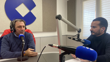 Felipe, en los estudios de COPE Valencia