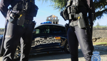 Policía Nacional en Jaca