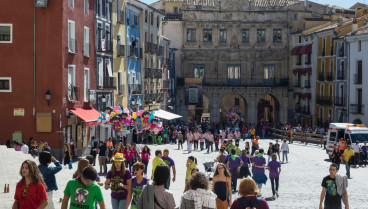 Fotografía del centro de Cuenca, Castilla-La Mancha