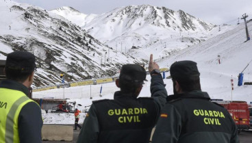 Guardia Civil en Astún