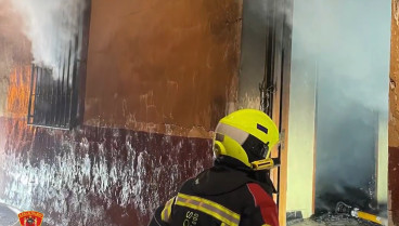 Vídeo grabado por bomberos del CPEIS de Toledo