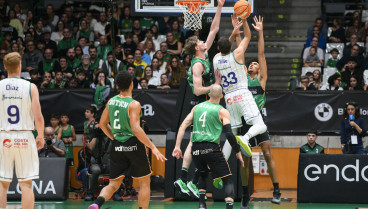 En la primera vuelta, Unicaja, consiguió la victoria en Badalona