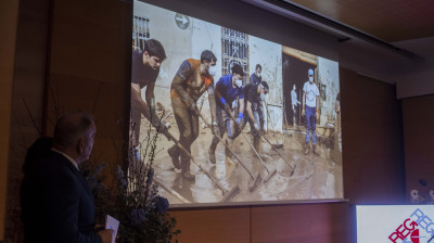 Homenaje a la solidaridad desde Álava a Valencia por la DANA