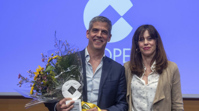 Premio Alavés del Año a AVS Space, recogido por su CEO Miguel Ángel Carrera
