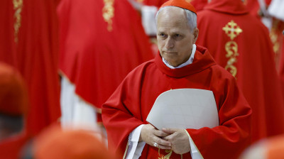 León XIV como cardenal