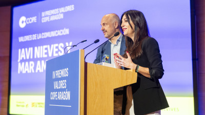 Las mejores imágnes de la IV Edición de los Premios Valores COPE Aragón.