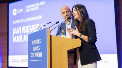 Las mejores imágnes de la IV Edición de los Premios Valores COPE Aragón.