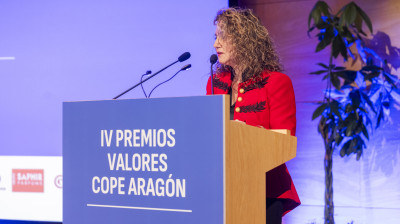Las mejores imágnes de la IV Edición de los Premios Valores COPE Aragón.
