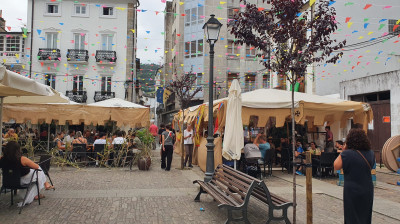 COPE Ribadeo, en el Mercado Medieval de Mondoñedo 