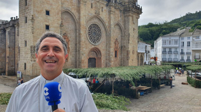 COPE Ribadeo, en el Mercado Medieval de Mondoñedo 