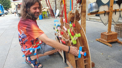 COPE Ribadeo, en el Mercado Medieval de Mondoñedo 