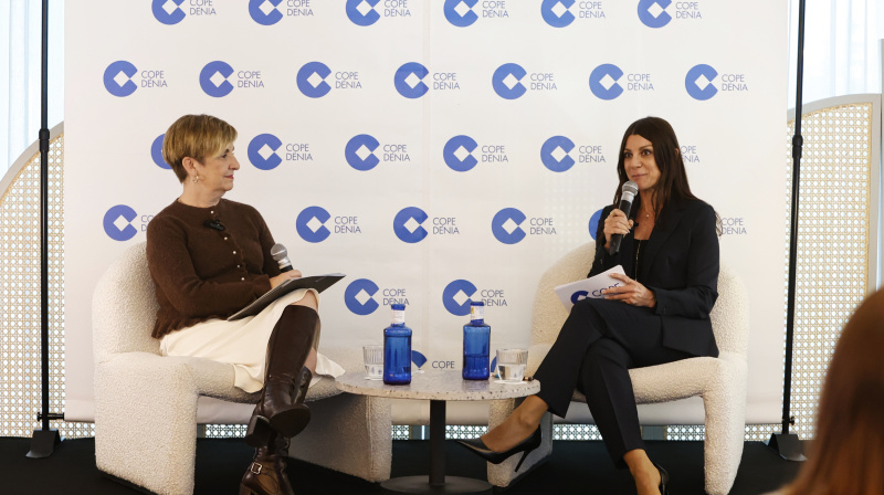 Desayuno informativo COPE Dénia Marina Alta con la Consellera de Innovación, Industria, Comercio y Turismo, Marian Cano