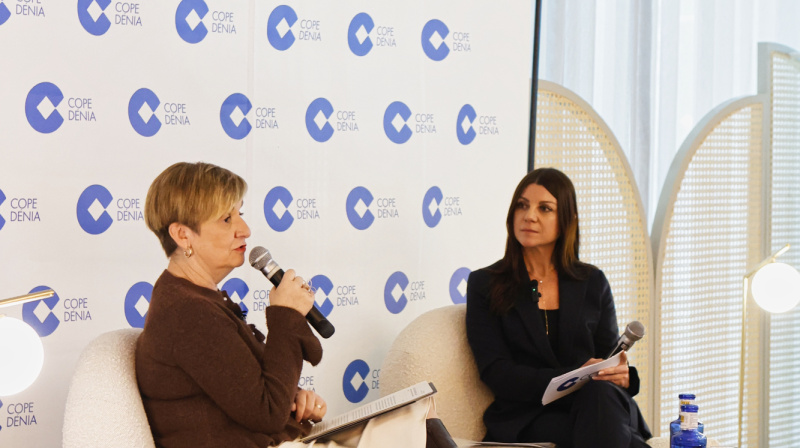 Desayuno informativo COPE Dénia Marina Alta con la Consellera de Innovación, Industria, Comercio y Turismo, Marian Cano