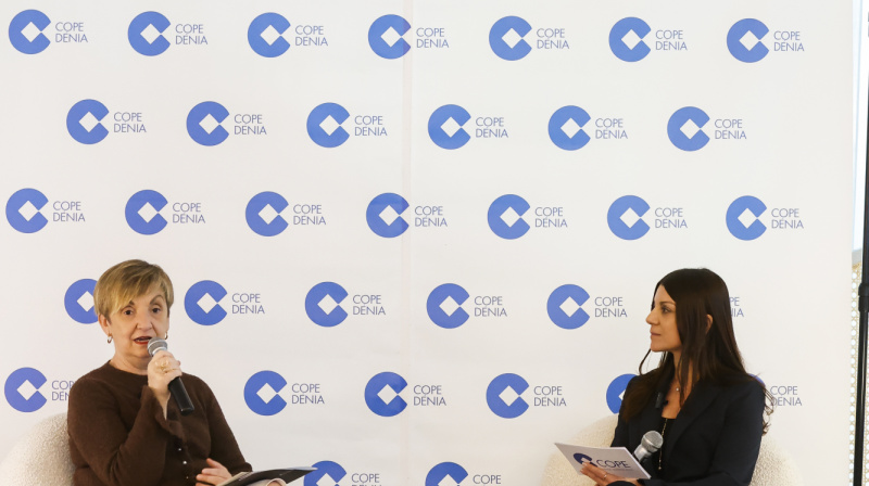 Desayuno informativo COPE Dénia Marina Alta con la Consellera de Innovación, Industria, Comercio y Turismo, Marian Cano