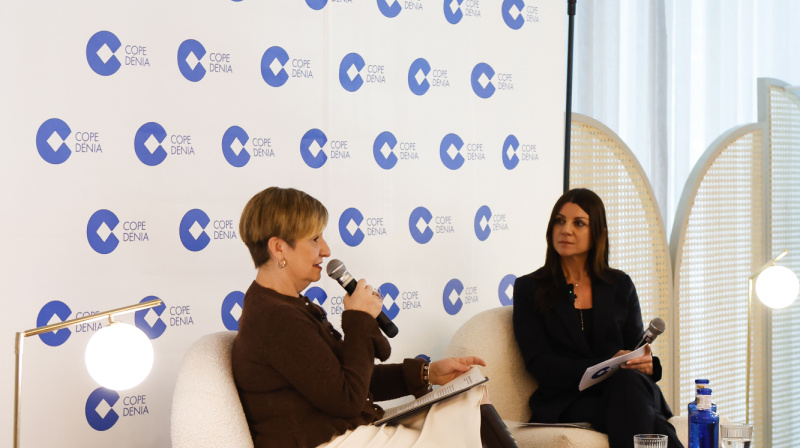 Desayuno informativo COPE Dénia Marina Alta con la Consellera de Innovación, Industria, Comercio y Turismo, Marian Cano