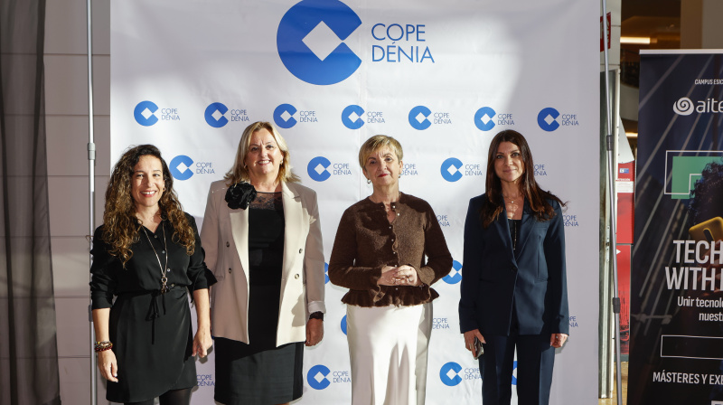 Desayuno informativo COPE Dénia Marina Alta con la Consellera de Innovación, Industria, Comercio y Turismo, Marian Cano