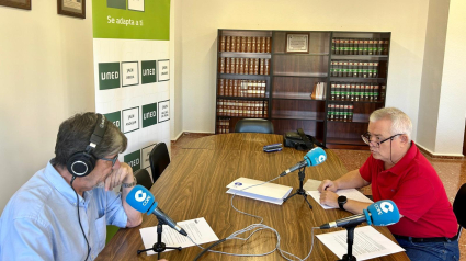 Miguel Rojas en el programa especial de COPE en Jaén en la UNED