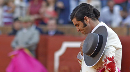 Morante de la Puebla, en un festival en la Real Maestranza de Sevilla