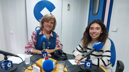 La concejal de Participación Ciudadana y Festejos, Francisca Martínez Sotomayor, en el estudio de COPE Cartagena